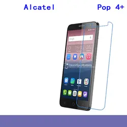 (2-Pack) для Alcatel Pop 4 + 9 H безопасность оргстекло Супер Ударопрочный Взрывозащищенный протектор экрана