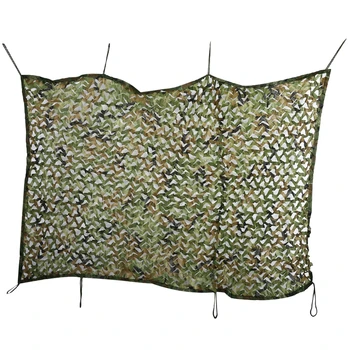 

2x7M Customized Camping Tent Camo Net Outdoor Hunting Camping Hiking Sun Shade Tent 150D Polyester Customized Color Camping Tent