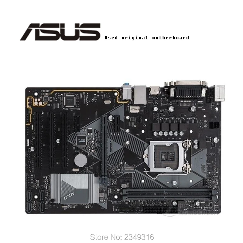 

For ASUS PRIME H310-PLUS Used original motherboard Socket LGA 1151 DDR4 H310 Desktop Motherboard