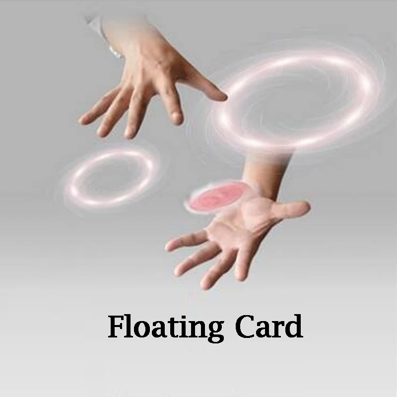 1 шт. специальные карты для фокусов плавающие карты магический реквизит НЛО карты ментализм крупным планом вращающиеся летающие игрушки для детей
