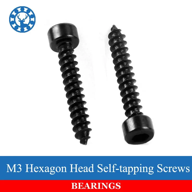 50 шт. саморезы с шестигранной головкой M3 HA|self-tapping screws|sharp screwscrew cup |