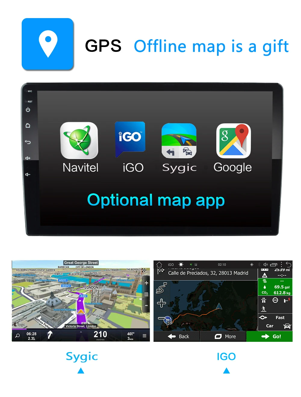Best Android Car Radio for Honda CRV CR-V 2012-2015 10 inch Quad Core wifi Bluetooth video audio Multimedia 2 din car dvd player 7