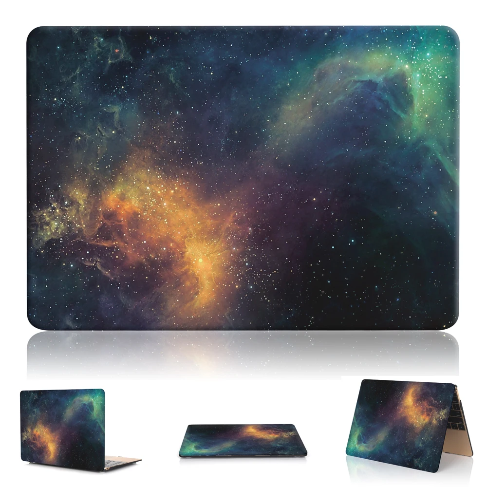 

Star Printing Series Laptop Case For Macbook 12" A1534 Professional protection cover shell 2015 2016 2017