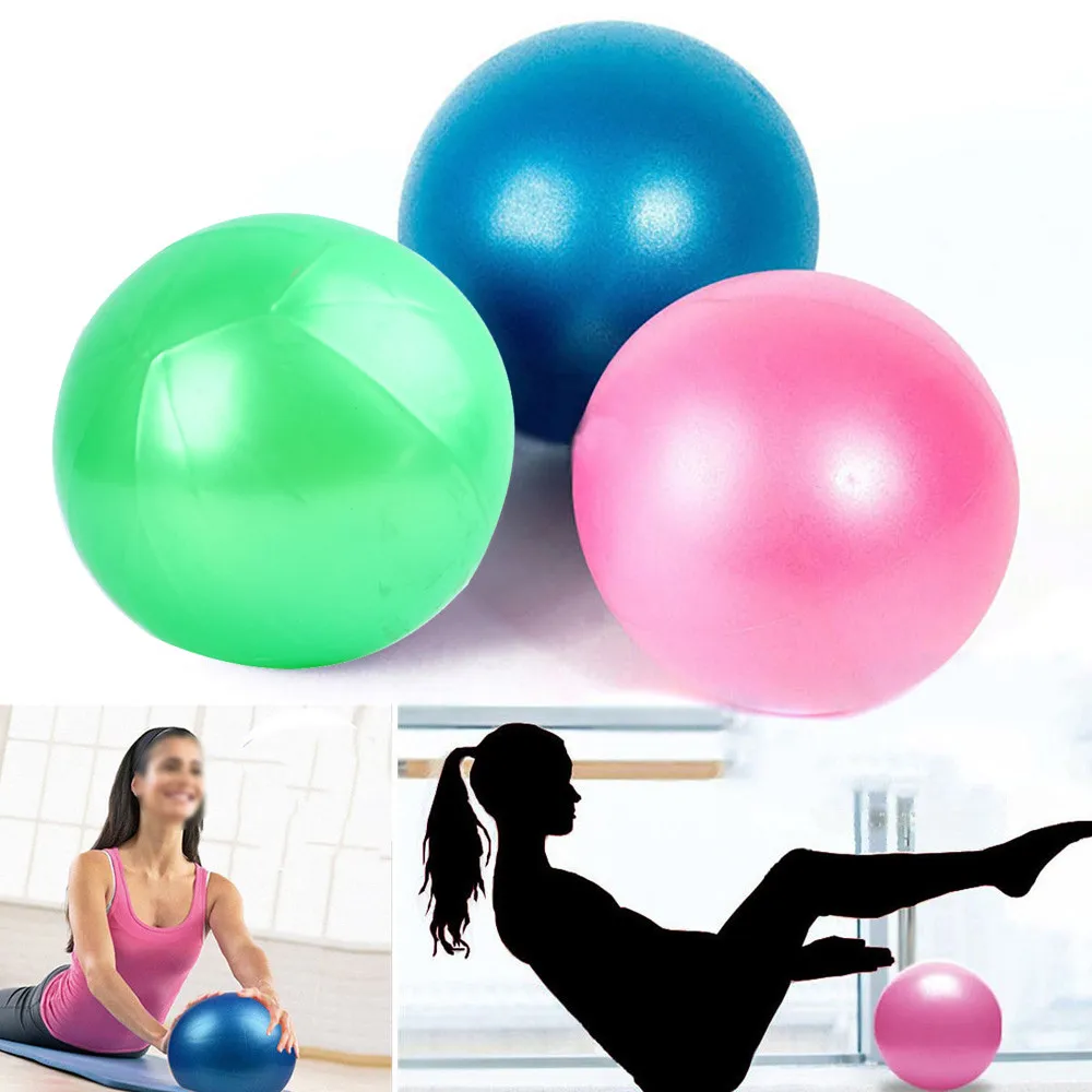 

Yoga Exercise Ball Gym Pilates Balance Exercising Fitness Air Pump Anti-Burst Dropship #316
