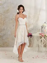Короткие свадебные платья 2019 Асимметричная страна спагетти бретели для нижнего белья vestidos de novia одежда для невест с пояса
