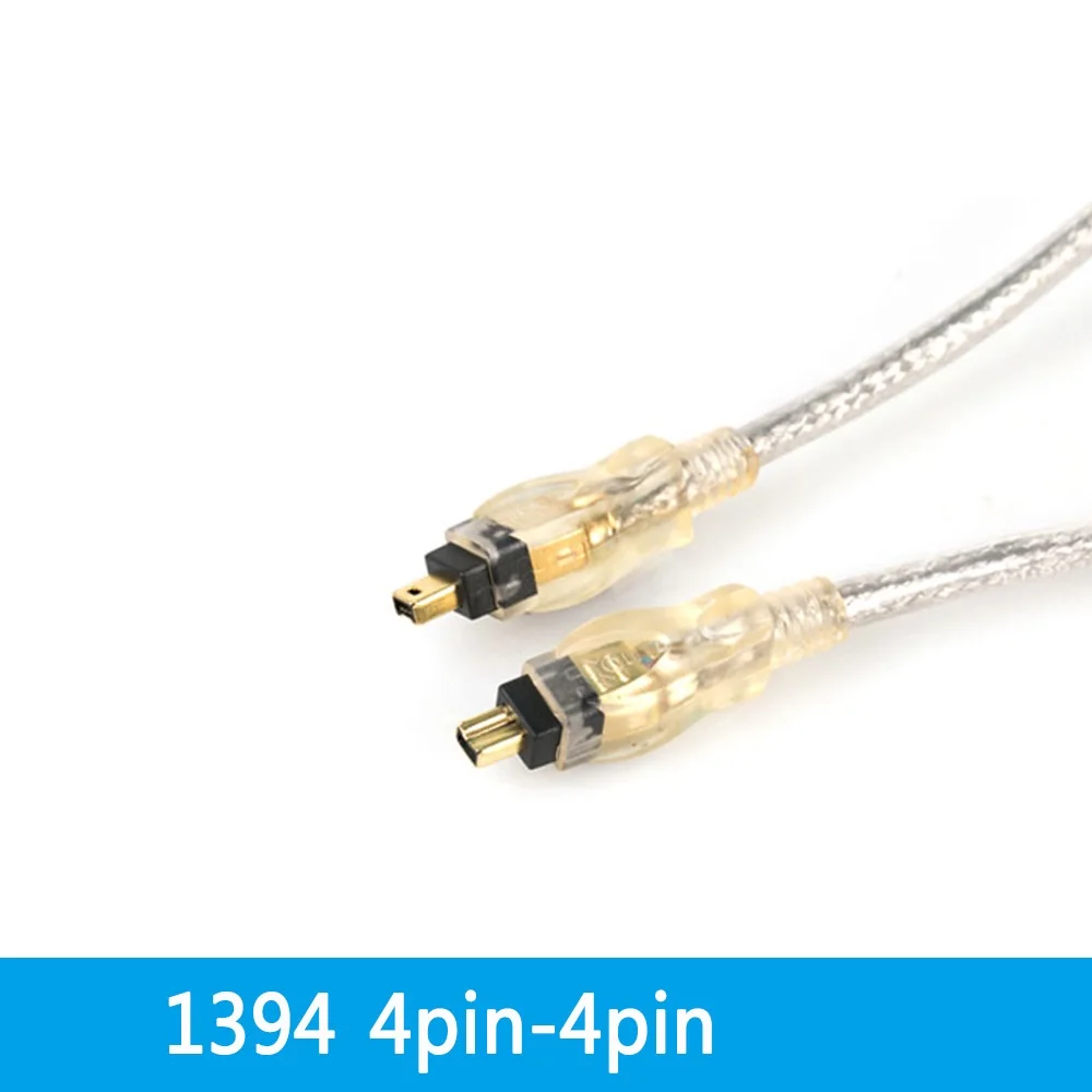 

IEEE 1394 Cable 1394b 4pin Male to 4pin Male 4P-4P Firewire iLink DV Connection Cable High Quality 1.8m 3m 5m 10m 15m