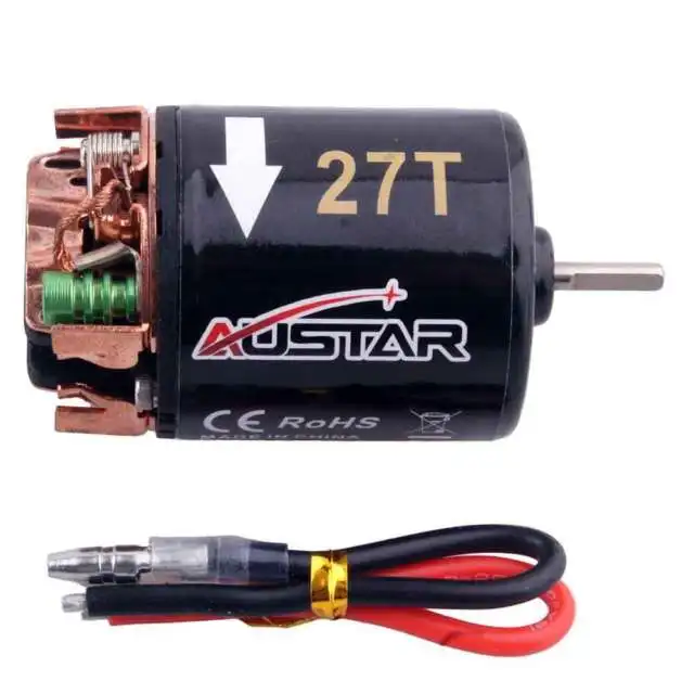 

RC RS 540 Brushed Motor 27T Turn 16800 For 1/10 Rock Crawler SCX10 D90 RC4WD
