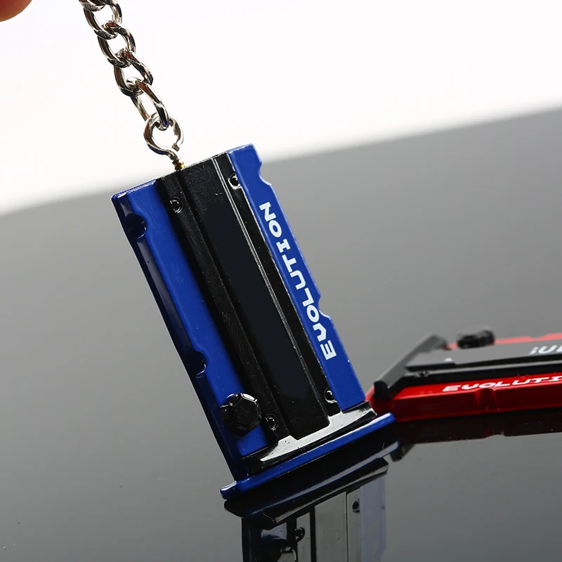 Car Truck Engine Valve Cover For EVO EVOLUTION JDM Keychain Keyring Key
