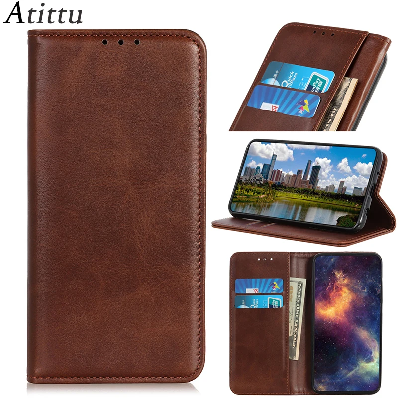 

Phone Case for Xiaomi Mi A3 Case Fundas Cowhide Leather Magnetic Filp Book Case ForXiaomi Mi A3 Lite Cover Card Slot Bag Fundas