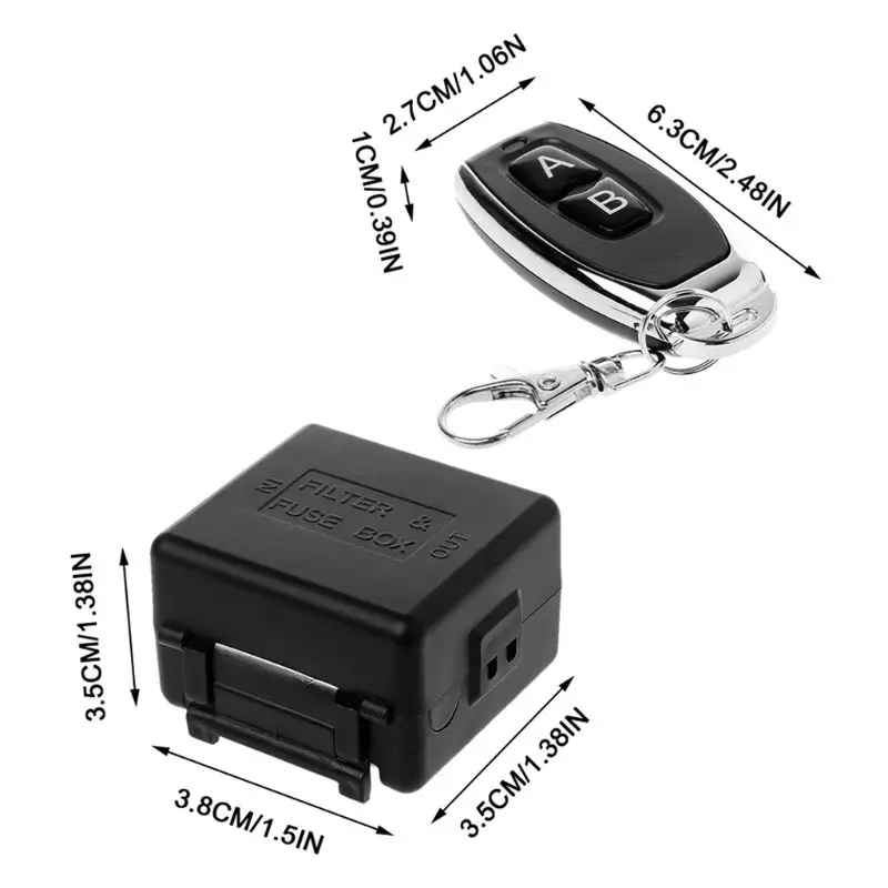 Беспроводной переключатель с дистанционным управлением 12V 315MHz 1CH релейный модуль приемника радиочастотный передатчик