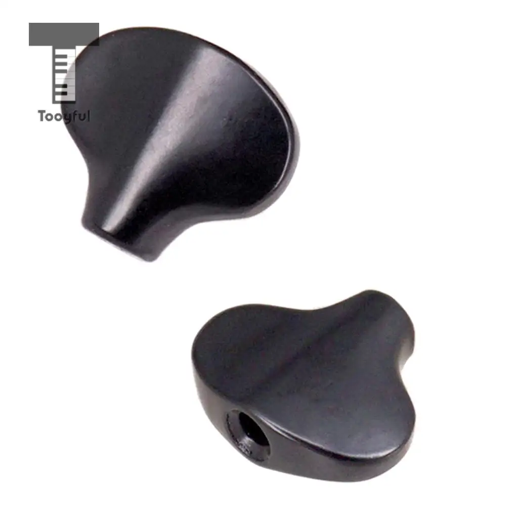 Tooyful Metal Guitar Tuning Pegs Tuners Machine Head Replacement Knobs Handle pack of 6