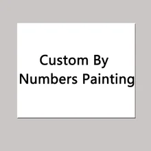 unframed Custom Made DIY painting by numbers Acrylic picture wall art canvas painting home decor unique gift 40x50cm artwork custom made 8inch height backlit address numbers