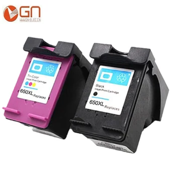 

GN 2pack 650XL Ink Cartridge Replacement for HP 650 XL Compatible for HP Deskjet 1015 1515 2515 2545 2645 3515 printer