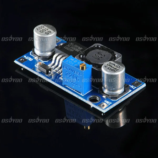 Купить xl6009 постоянного тока-DC регулируемый шаг вверх плату ...