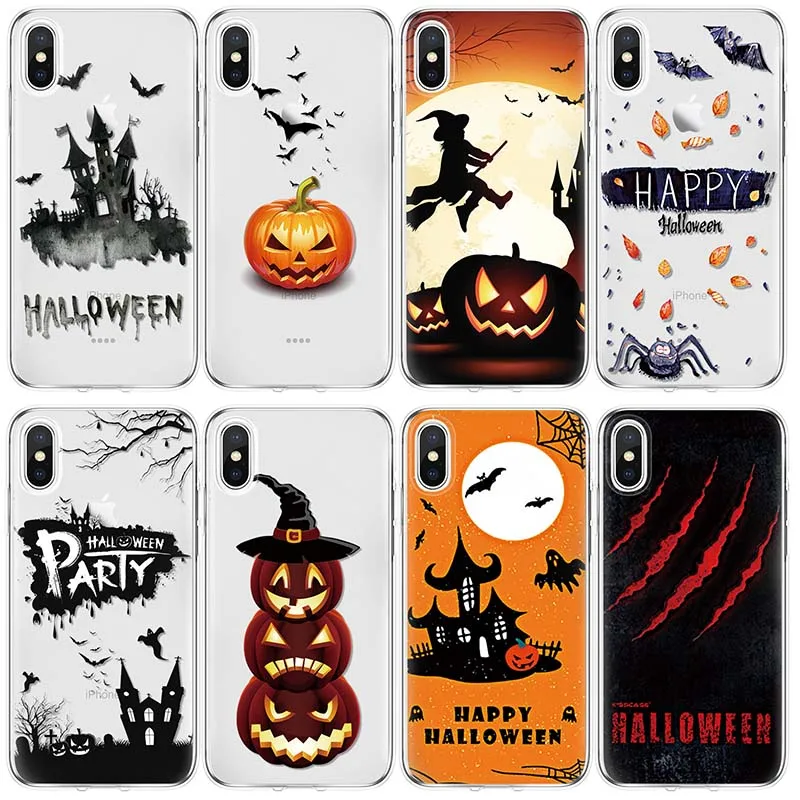 

Halloween Case For Samsung Galaxy S6 S7 S8 S9 Plus Edge A5 A6 A8 J3 J5 J7 2016 2017 2018 Note 8 9 For Samsung S8 Plus TPU Capa