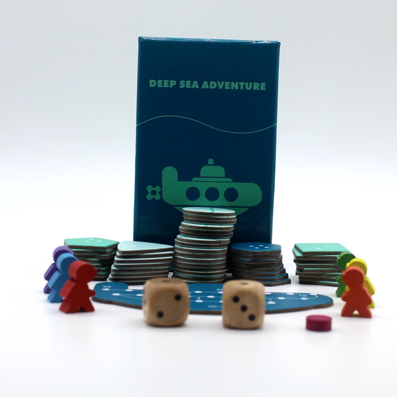 Deep Sea Adventure Board Game With English Instructions Funny Cards Game V Games Com Toys Hobbies