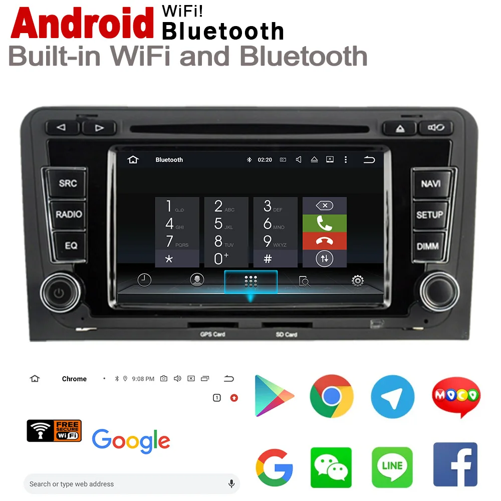 Flash Deal Android Car radio GPS multimedia player For Audi A3 S3 8P 2003 2004 2005 2006 2007 2008 2009 2010 2011 2012 MMI Navigation WiFi 3