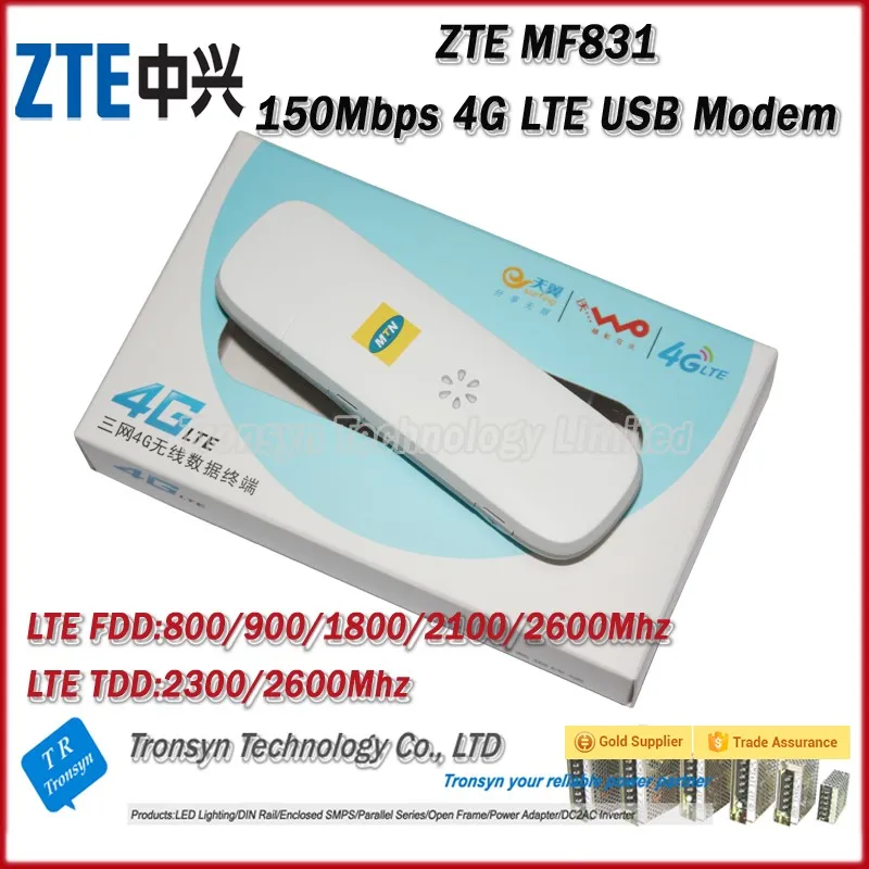 ZTE MF831 4G LTE USB Modem-E