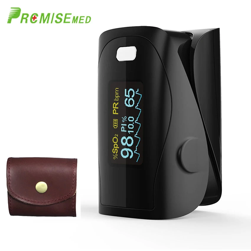 

Household Health Monitors Finger Pulse Oximeter ABS Silicone Sensor Equipment Pulsioximetro OLED SPO2 Heart Rate Monitor-NEW