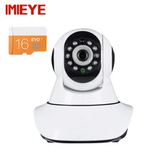 IMIEYE 2MP 1080P Full HD Wifi IP Camera Wireless Has 16G Card P2P CCTV Security Surveillance Alarm Pan Tilt Zoom IR Night Vision