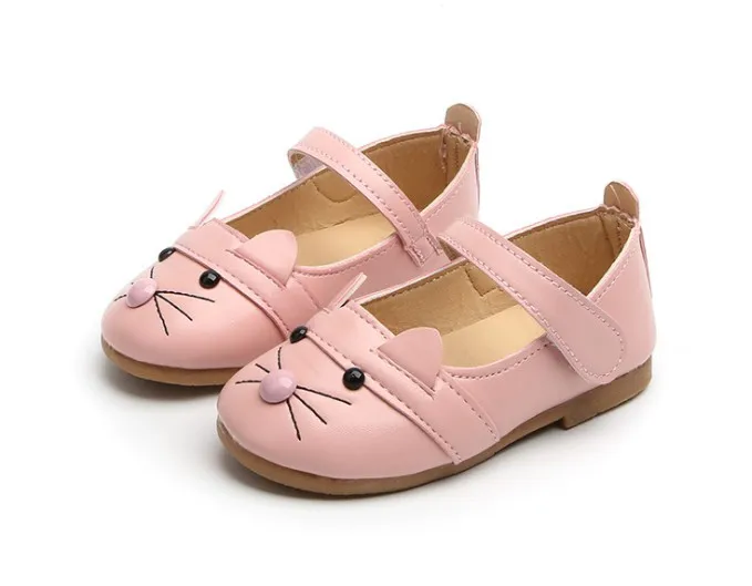 

Cute Animal Patterns Children Shoes Girls Flats Spring Autumn Girls Princess Casual Singel Shoes