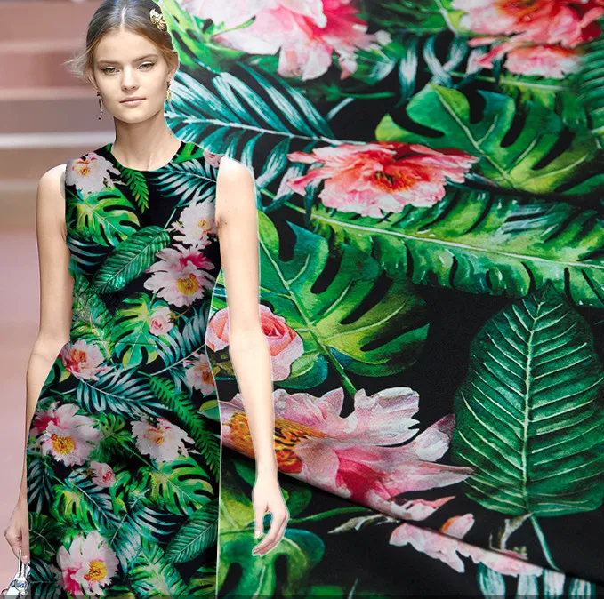 

108cm printed natural silk fabric 19 momme dress shirt stretch silk satin fabric cheongsam fabric satin wholesale silk cloth