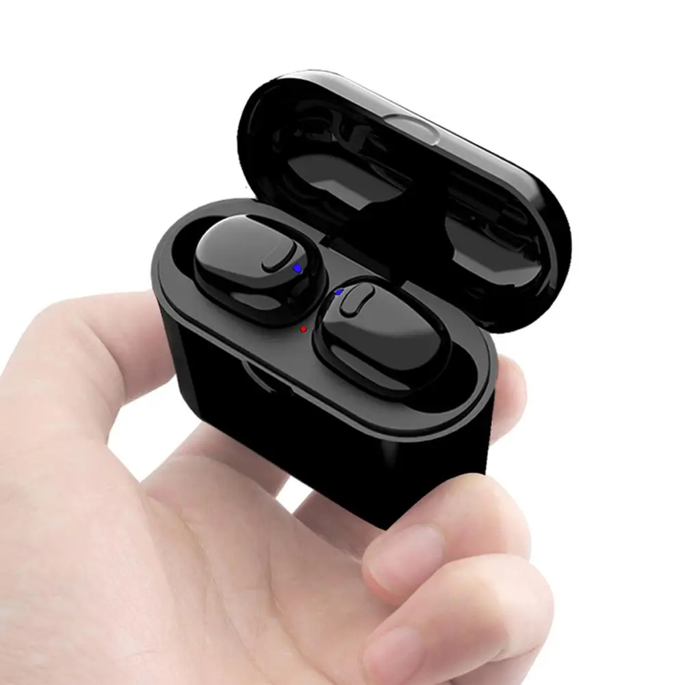 Rondaful для iPhone7 TWS Bluetooth гарнитура 5 0 Handsfree Беспроводная бинауральная спортивная