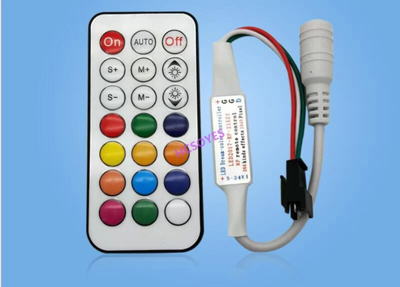 Мини 3key RF 21key 24key RGB беспроводные ИК-пульт дистанционного управления для WS2811 ws2812b ws2813 SK6812 5050 6803 1903 светодиодные ленты контроллер DC5-24V