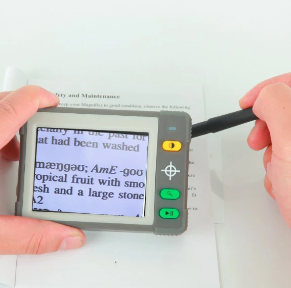 Buy Low Vision 3.5" LCD Pocket Video Magnifier Reading