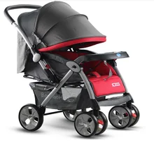 BBH 360 degree protection two-way promotion shocking proof wheels large baby stroller