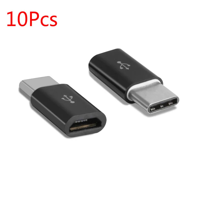 USB-C type C Мужской к Micro USB Женский адаптер переходник USB 3,1 10x оптом 10 шт./партия