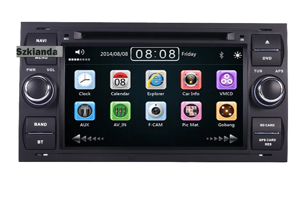 Sale In Stock Two Din 7 Inch Car DVD Player For Ford Focus Transit Kuga With 3 GPS Navigation Radio Bluetooth Steering Wheel Control 2 Sale In Stock Two Din 7 Inch Car DVD Player For Ford Focus Transit Kuga With 3 GPS Navigation Radio Bluetooth Steering Wheel Control 2