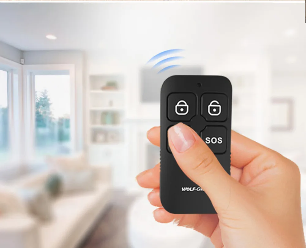 sceurity 4 chaves keyfobs controle remoto para alarme casa sistema 05