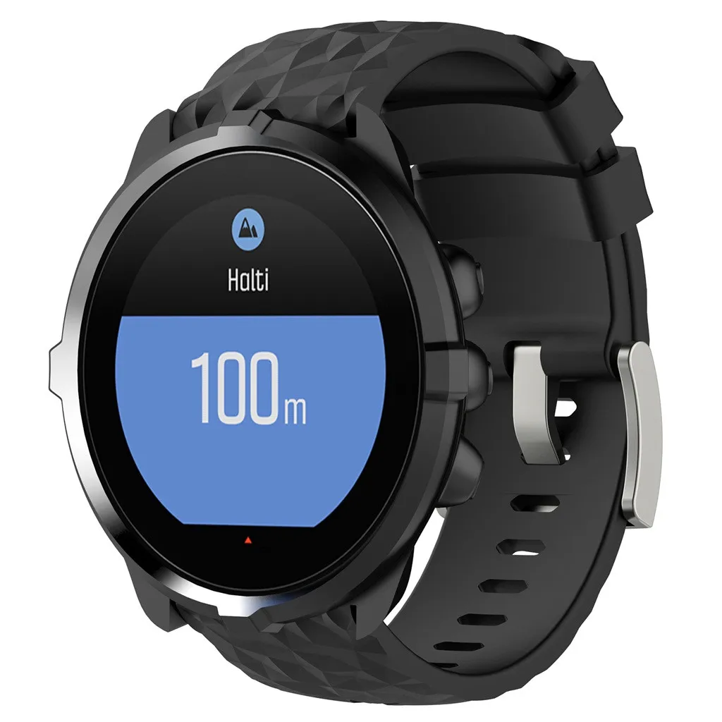 Умные часы Smartband спортивный дышащий силиконовый браслет ремешок для Suunto Spartan спортивные наручные часы HR Baro умные часы ремешки