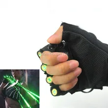 1 пара реквизита 532nm 100 МВт фиолетовый зеленый лазер перчатки танцы этап Показать свет для DJ Club/вечерние show led перчатки вечерние поставки