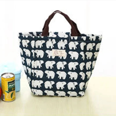 Портативный изоляционный мешок для кормления прибор для подогрева молочных бутылочек с рисунком медведя большой мумия молочный термочайник Повседневная сумка BB5034 - Цвет: Bear