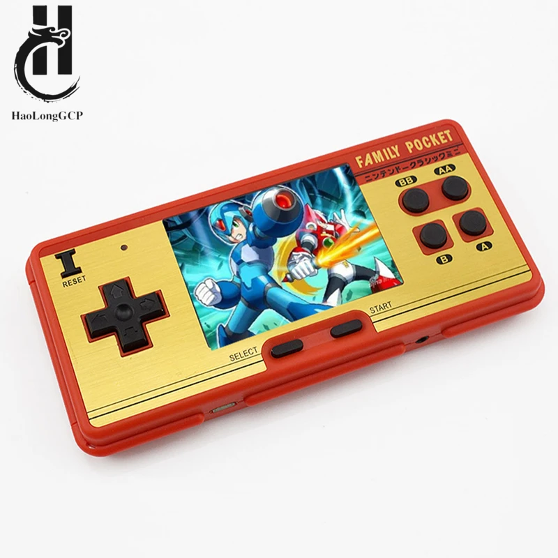  Consola de juegos portátil clásica Retro Para fc 8 bit 638 juegos gratis mini 3 pulgadas pantalla a
