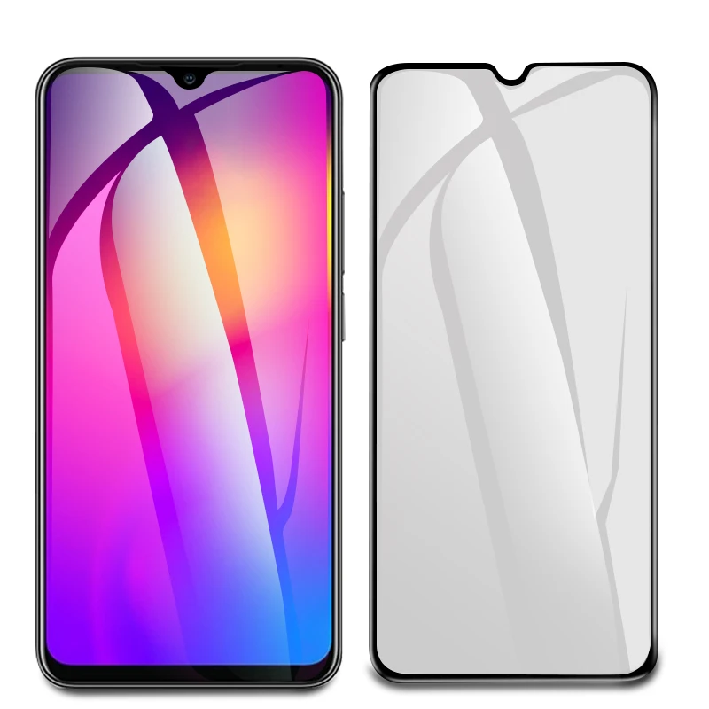EXUNTON полное покрытие анти шпионское антибликовое закаленное стекло для Meizu Note 9