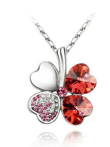 

Fashion Temperament Crystal Necklaces & Pendants For Women Romantic Fine Jewelry As Gifts