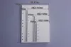 Square Grid Horizontal Line Lattice Blank TODO Papers A5/A6/A7 6 holes Notebook Refill Inner Core 45 sheets 3