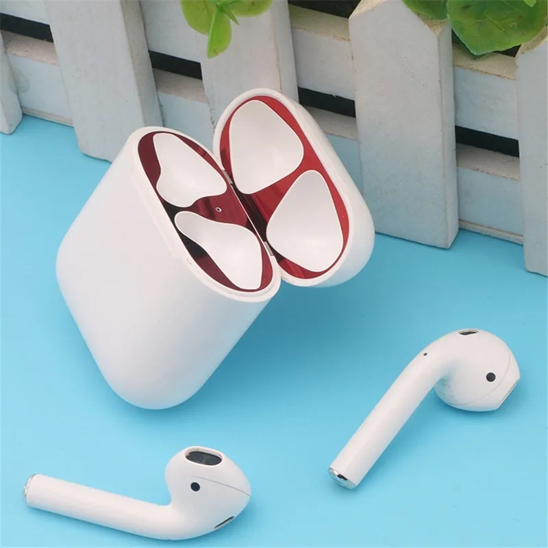 Металлическая защита от пыли для Airpods pro Stiker Внутренняя крышка для Air pods pro eirpods pro Earpods Airpods Stiker пленка