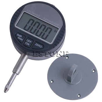 

Range 0-12.7mm/1" Gauge Digital Dial indicator Precision Tool 0.01mm/0.0005"