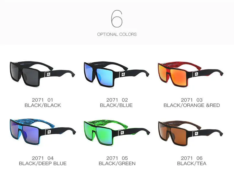 Спортивные Polaried солнцезащитные очки в стиле ретро для Для мужчин Для женщин UV400 Рыбалка очки Открытый вождения езда Кемпинг с случае