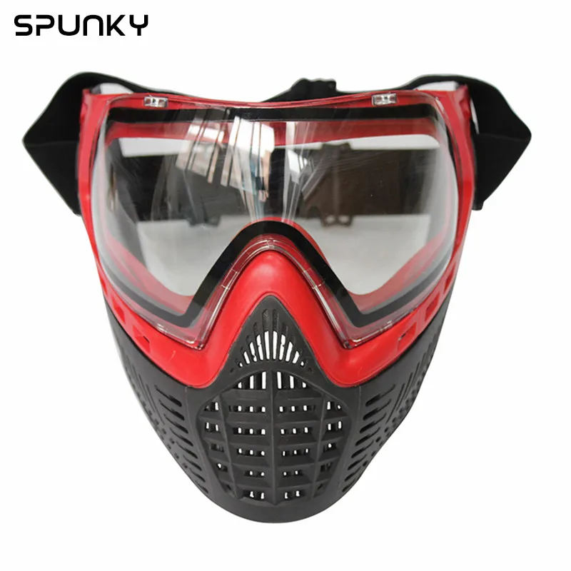 Spunky Paintball Mask made of Soft PE with Thermal Anti Fog Gogglein
