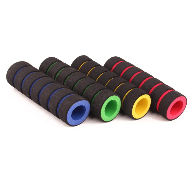 

By DHL 1000Pair Bike Racing Bicycle Motorcycle Handle Bar Foam Sponge Grip Cover Nonslip wholesale