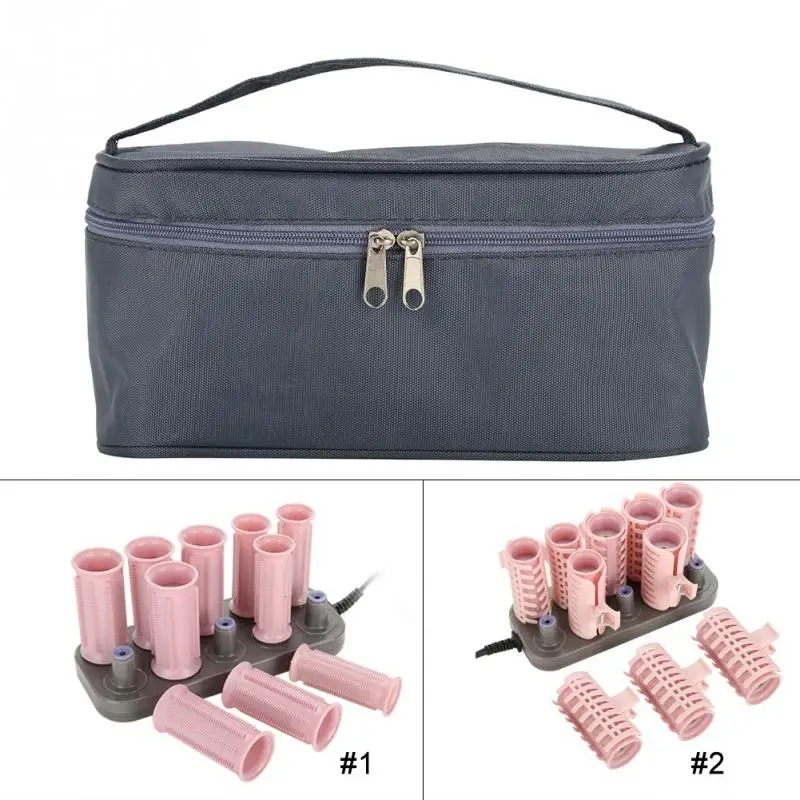10Pcs/Set Professional Electric Heated Hair Rollers Curling Roll Hair Tube Roller Curlers Volume Curly Styling Tool + Case hair styling tool,hair curling tools
