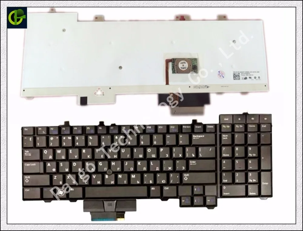 

Russian Keyboard for Dell Precision M6400 M6500 M6400Z RU NSK-DE201 0D113R 0D116R 0d122r NSK-DE21D NSK-DE20R NSK-DE21C backlit