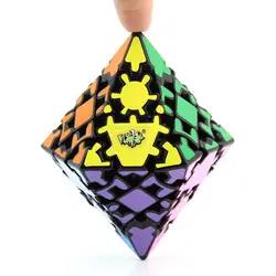 Lan конус шестерни Черный Волшебные кубики Головоломки Скорость Cube Развивающие игрушки подарки для детей Детская