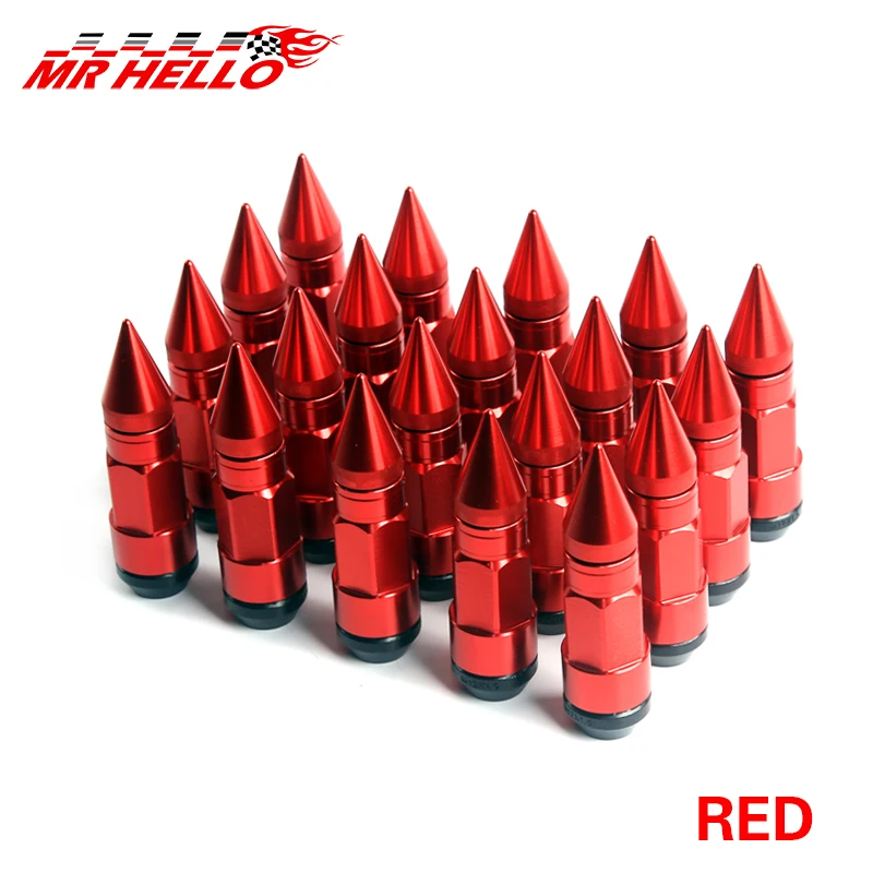 Автостайлинг mrhello колесные гайки M12X1.5/M12X1.25 гоночная композитная гайка Антивор