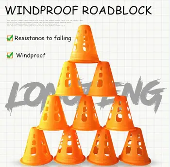 

Funny Wink Style Skate Pile Cup Windproof Roller Skating Cone Agility Training Marker Slalom Skateboard Cones With Package